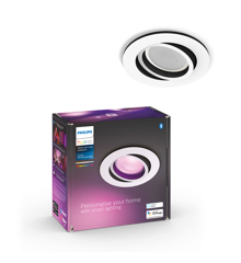 Philips Hue - Centura Recessed Round - White & Color Ambiance - White - S