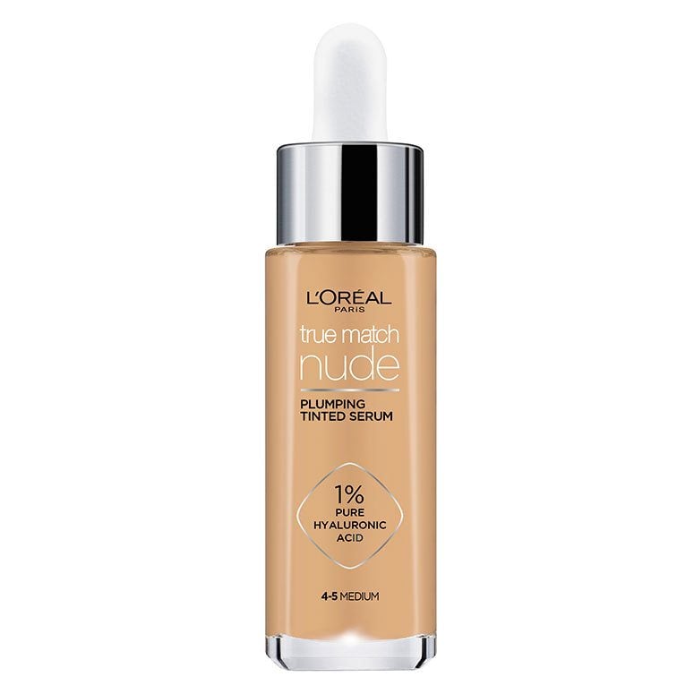 L'Oréal - True Match Nude Plumping Tinted Serum - Medium 4-5 - Skjønnhet