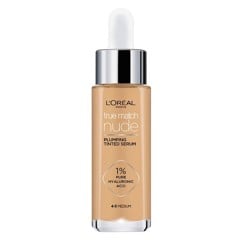 L'Oréal - True Match Nude Plumping Tinted Serum - Medium 4-5