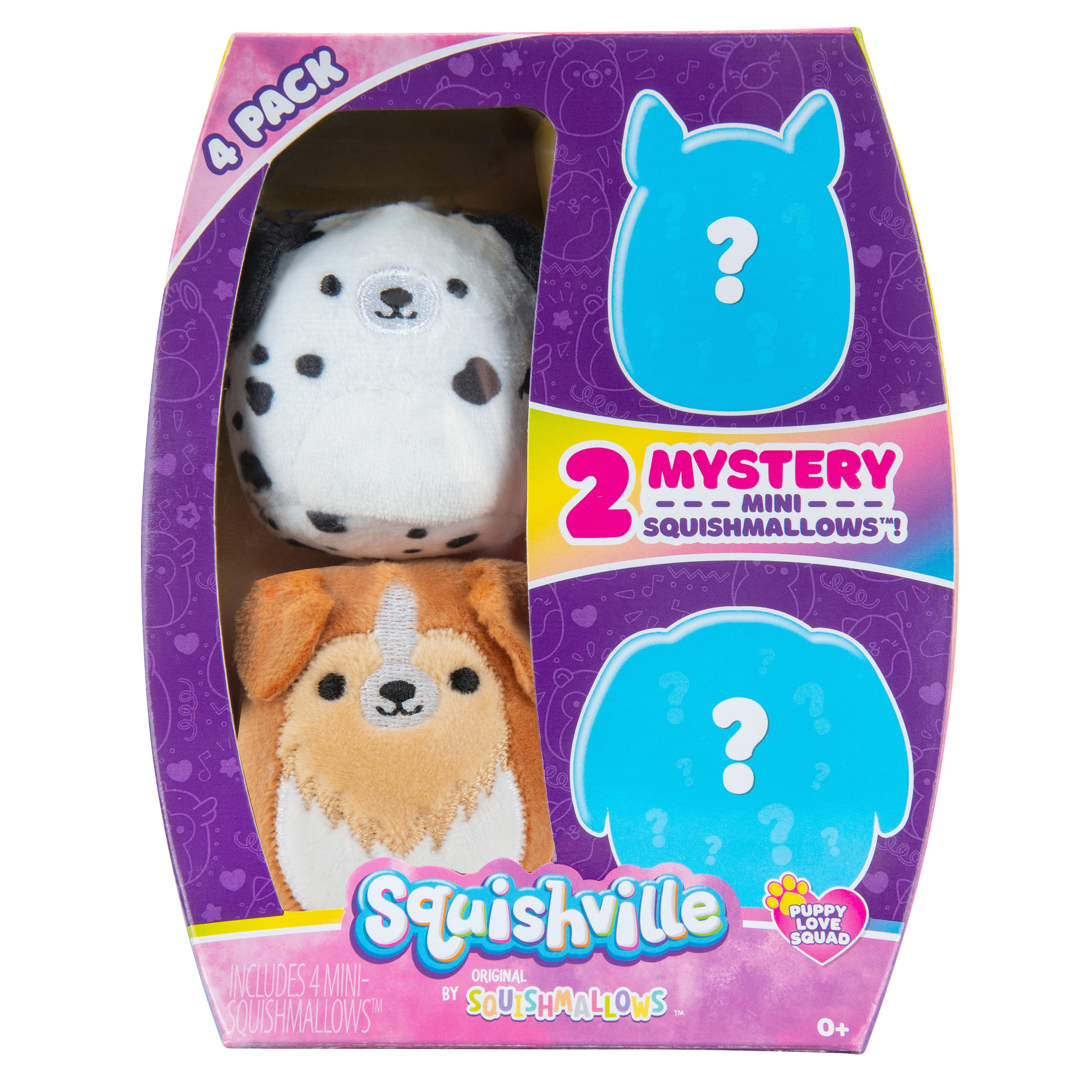 Squishville - Puppy Love Squad 4pack (Squishville by Squishmallows)