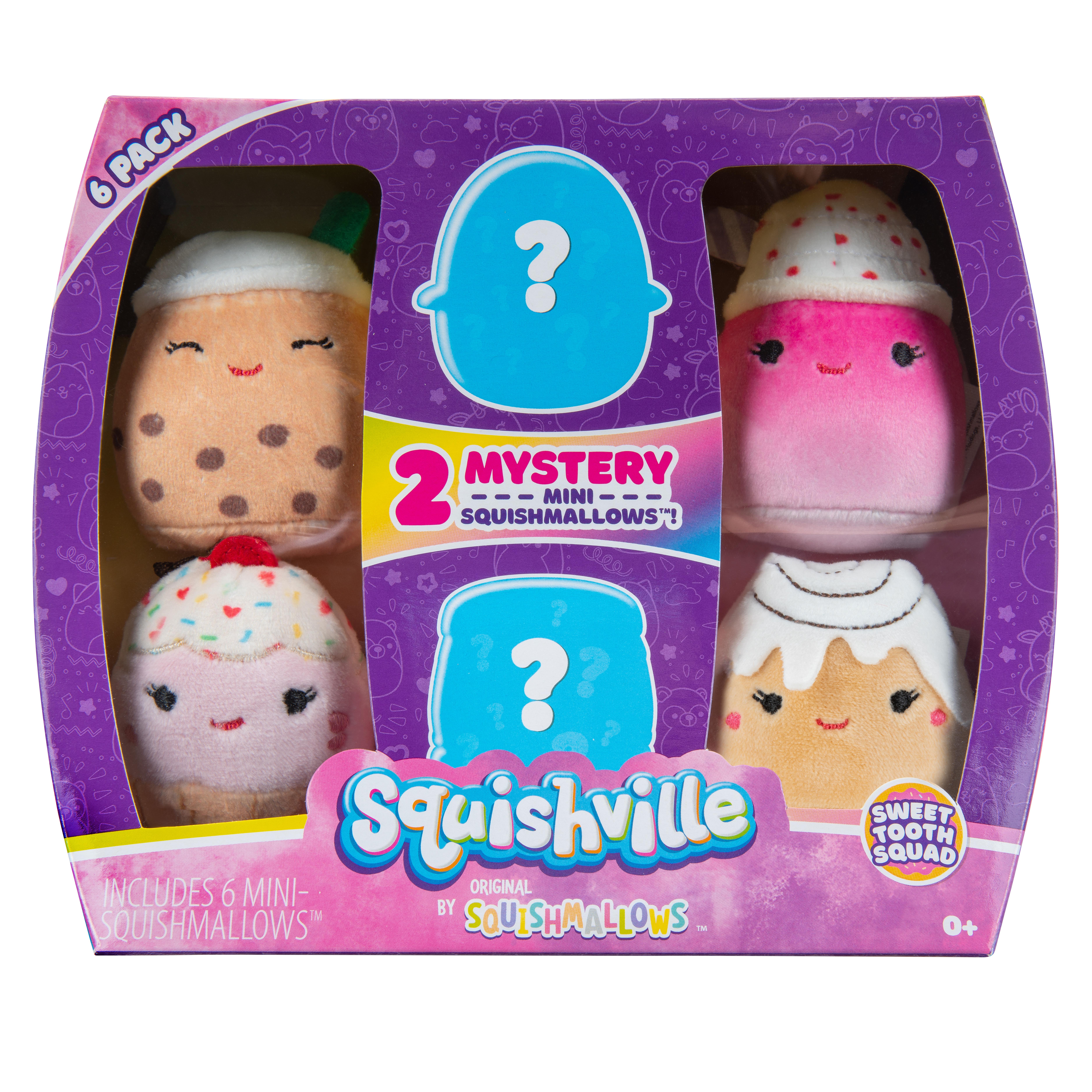Squishville - Sweet Tooth Squad 6pack (Squishville by Squishmallows)