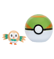 Pokemon - Clip'N Go - Rowlet & Nest Ball (PKW2652)