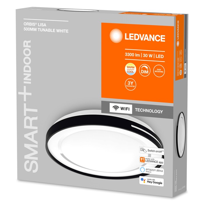 Ledvance - SMART+ Orbis Gavin 50cm Turnable White - WiFi