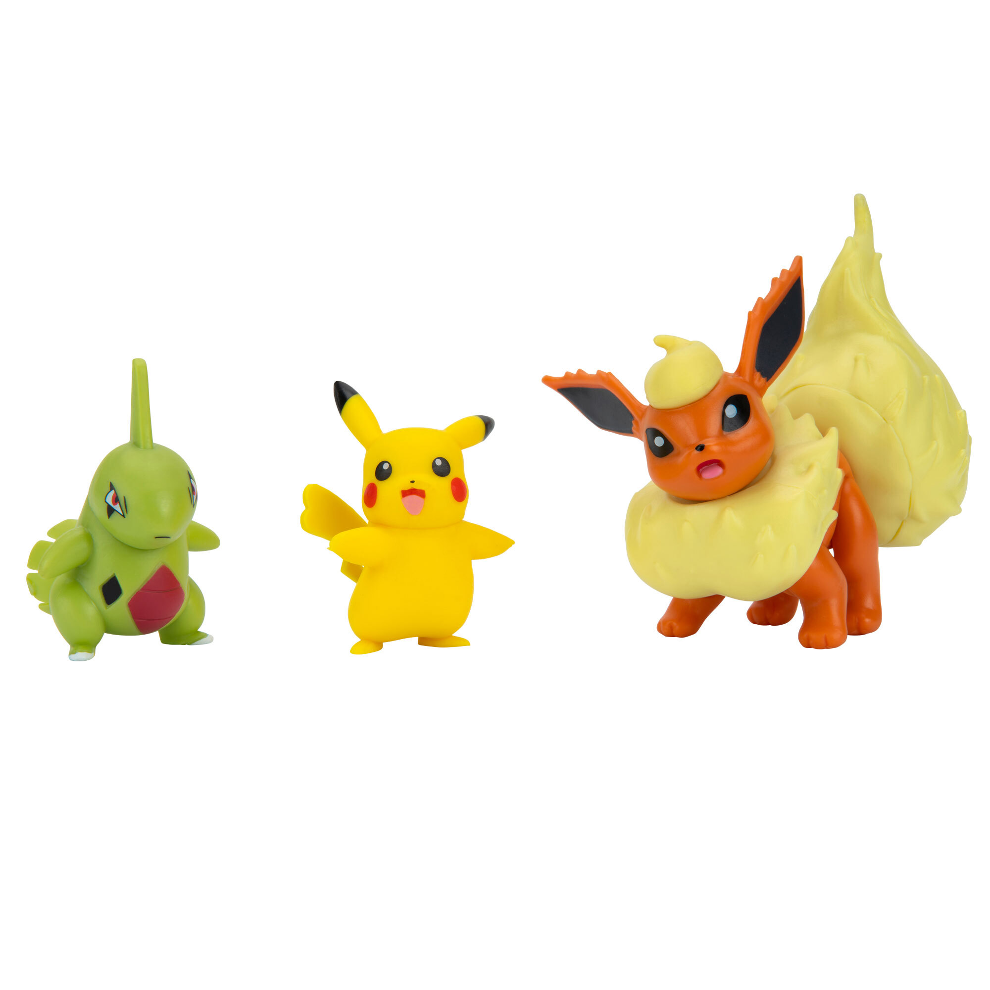 Pokemon - Battle Figure Set 3 pack - Flareon, Larvitar & Pikachu (PKW0174)