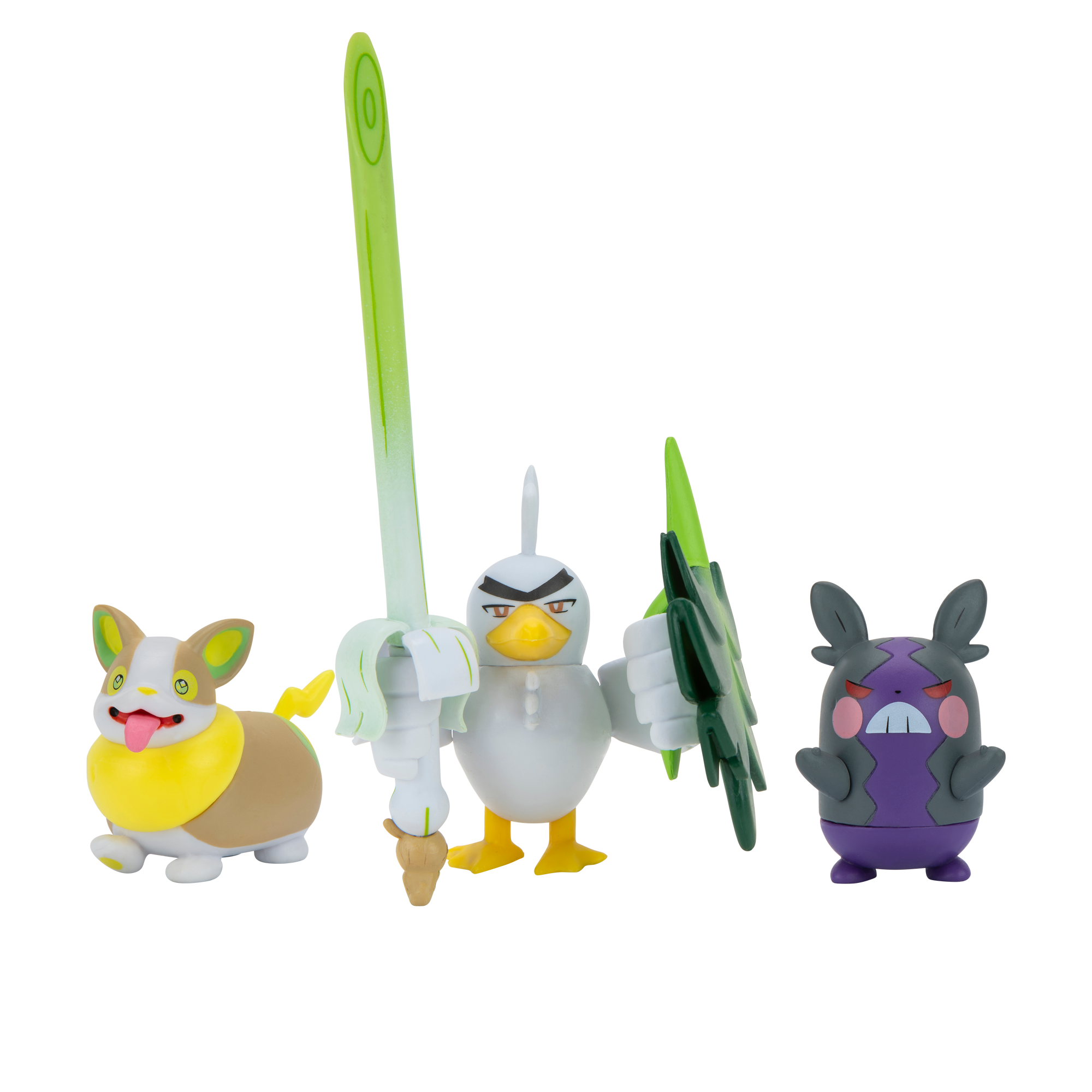 Pokemon - Battle Figure Set 3 pack - Sirfetchd, Morpeko & Yamper (PKW0176)
