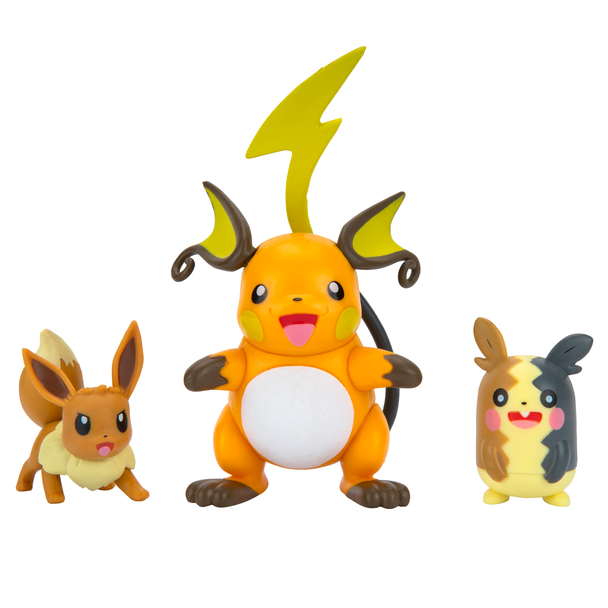 Pokemon - Battle Figure Set 3 pack - Raichu, Morpeko & Eevee (PKW0177)