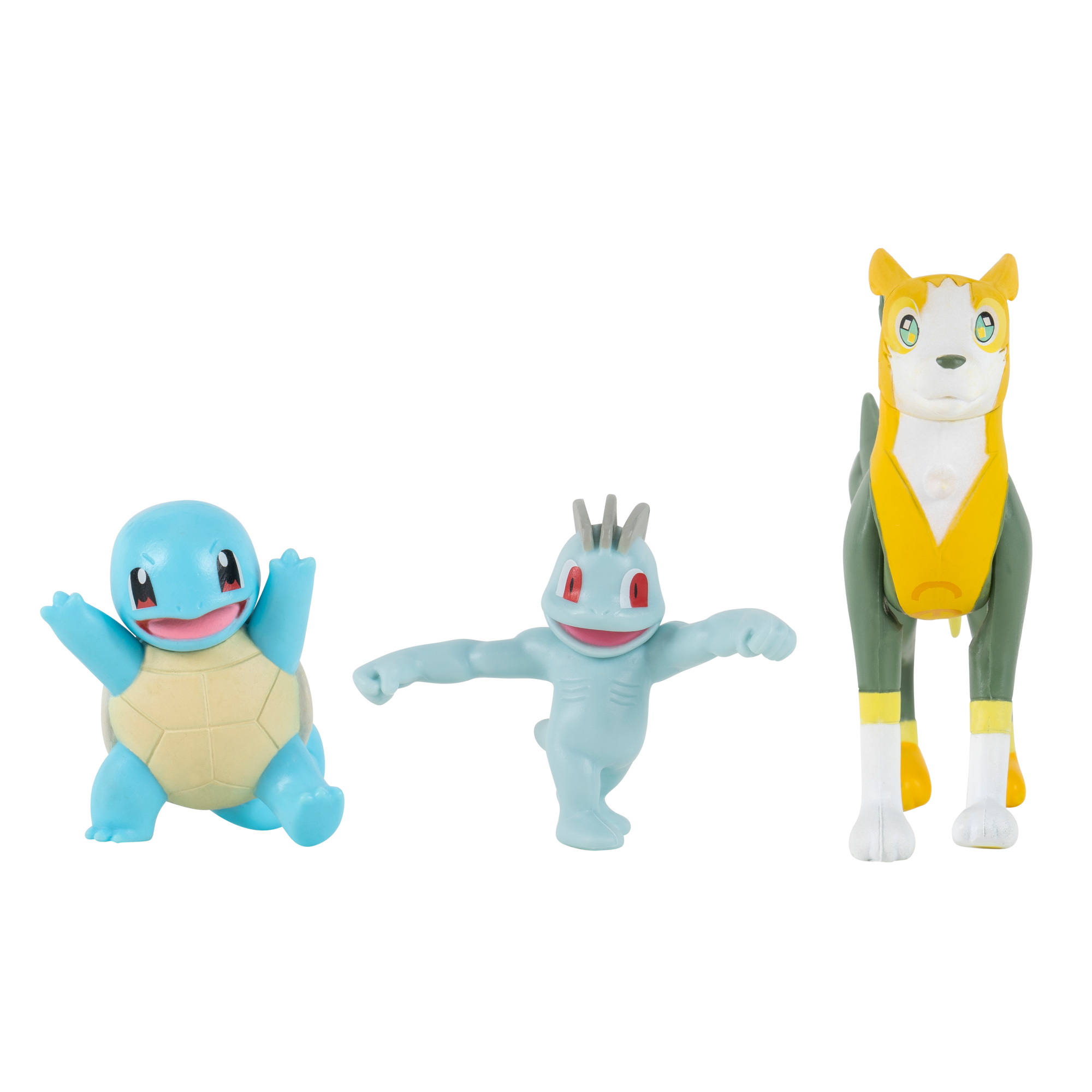Pokemon - Battle Figure Set 3 pack - Squirtle, Machop & Boltund (PKW0180)