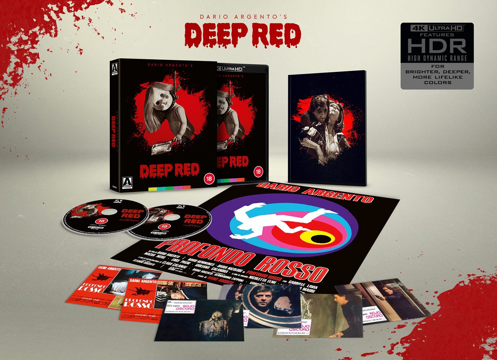 Deep Red - Limited Edition (4K Ultra HD) ( UK Import)