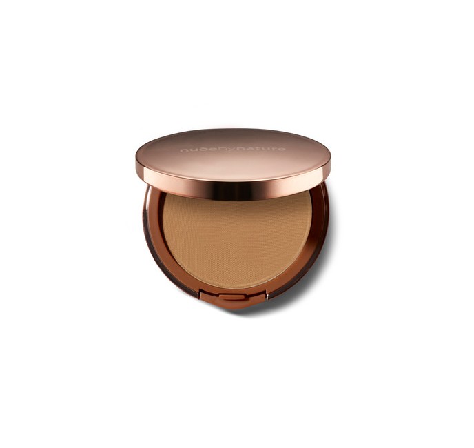 Nude By Nature - Flawless Pressed Powder Foundation - W7 Spiced sand