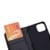 RadiCover - Radiationprotected Mobilewallet iPhone - iPhone 13 Mini Flipcover Black thumbnail-2