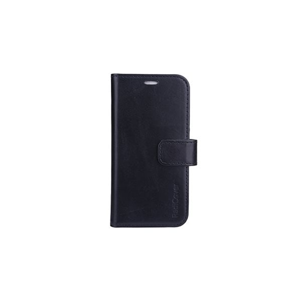 RadiCover - Radiationprotected Mobilewallet Leather iPhone - iPhone 13 Mini Exclusive 2in1 Black