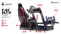 Next Level Racing - F-GT Elite Formula and GT Aluminium Profile Simulator Cockpit iRacing Edition - S thumbnail-7