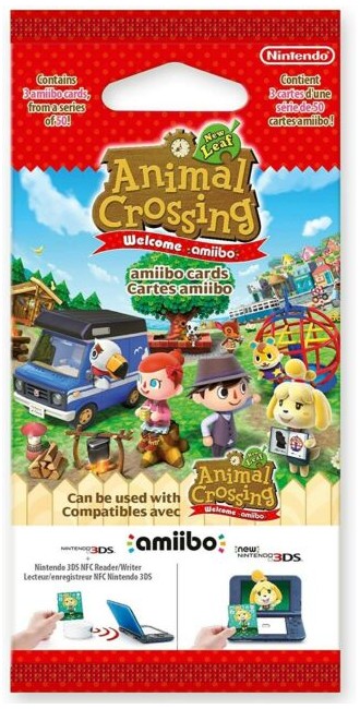 Animal Crossing New Leaf: Welcome amiibo! - Amiibo Cards (3pcs)
