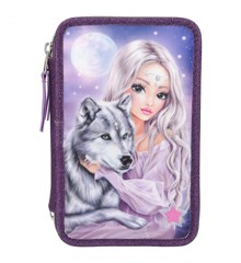 TOPModel - Fantasy Trippel Pincelcase LED - Girl with Wolf (410849)