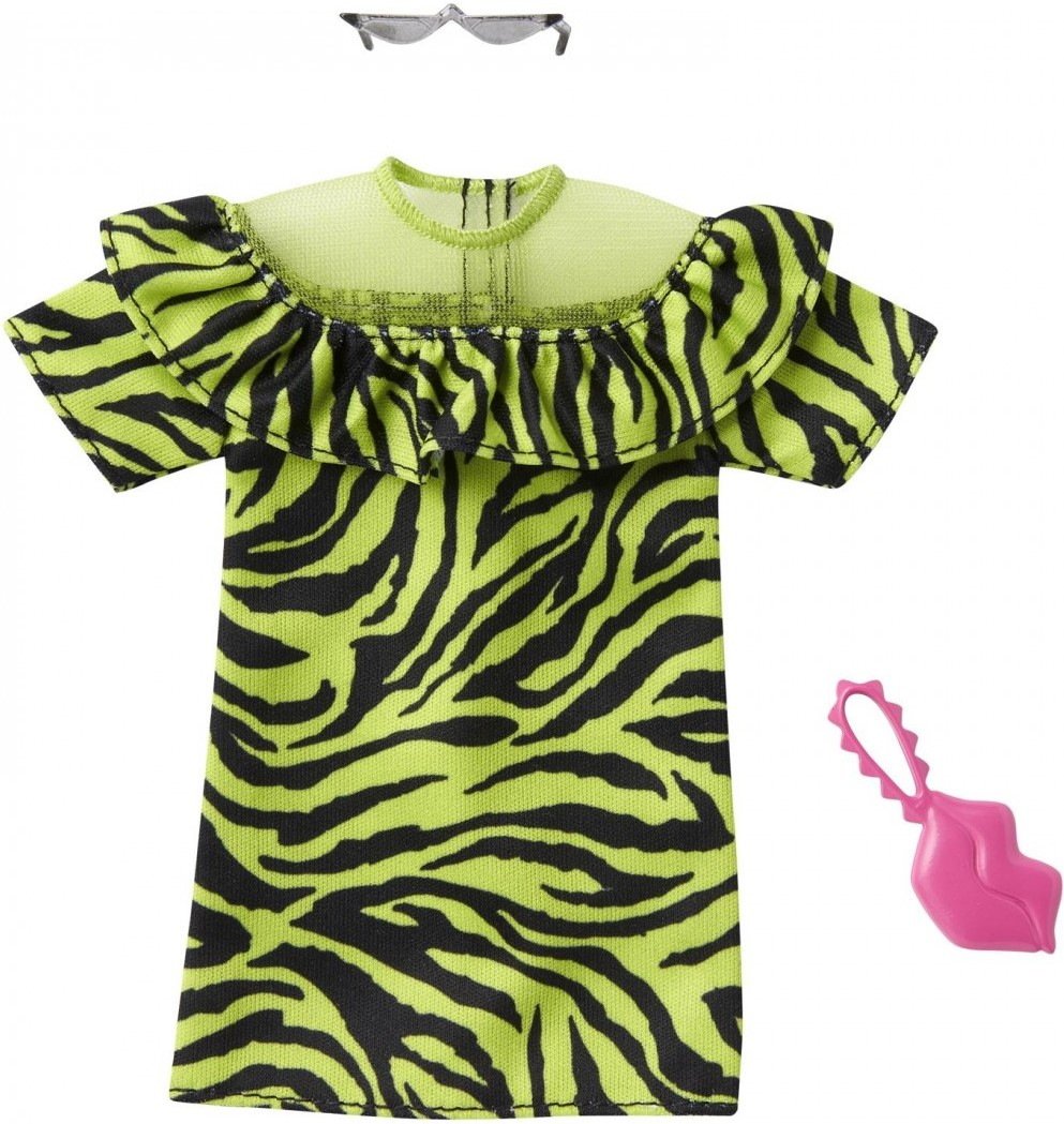 Barbie - Fashion and Accessories Complete Look - Green Dress (GRC05)