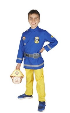 Ciao - Costume - Fireman Sam (107 cm)