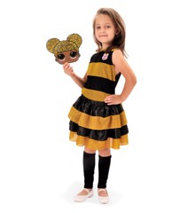 Ciao - Costume - LOL Surprise! Queen Bee w/ mask (115 cm) (11131.6-9)