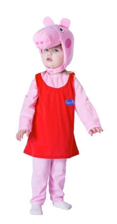 Peppa Pig Costume (80 cm) (11290.2-3)