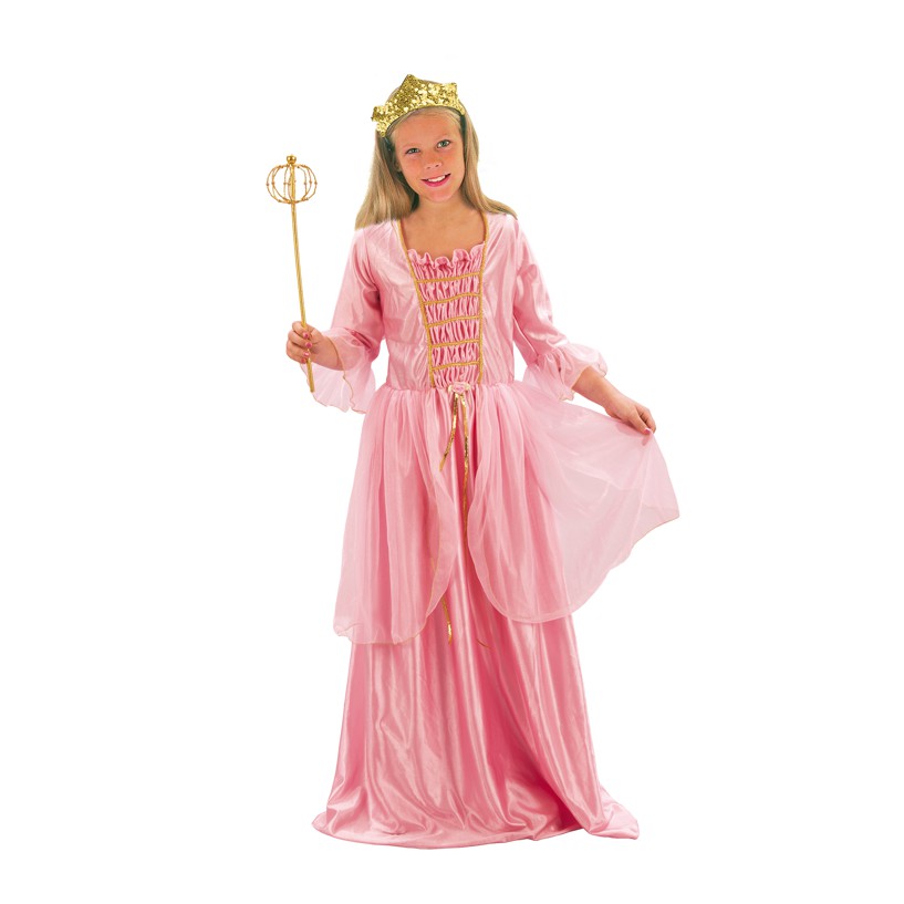 Ciao - Costume - Pink Princes Dress w/Crown (124 - 135 cm) (61117.M)