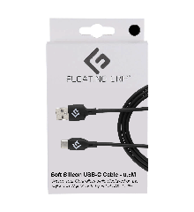 Floating Grip 0,5M Silicone USB-C Cable (Black)