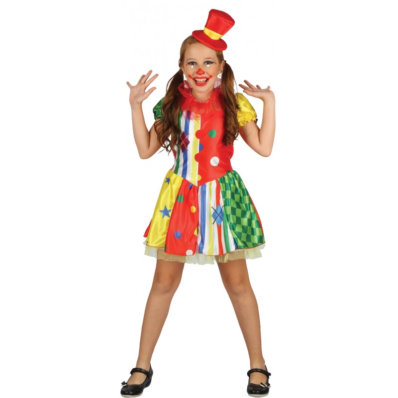 Ciao - Costume - Clown Girl (124 cm) (23052.7-9)