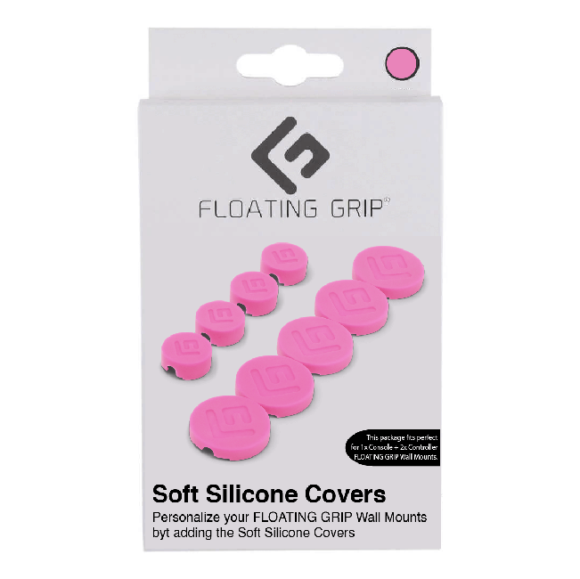 Floating Grip Wall Mount Covers (Pink)