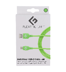 Floating Grip 3M Silicone USB-C Cable (Green)