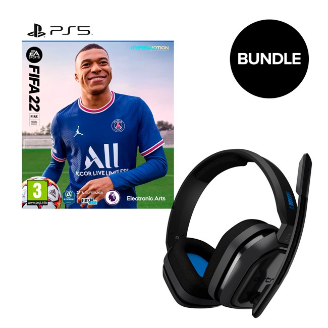 Astro - A10 Headset Gaming PS4 + FIFA 22 Game Bundle