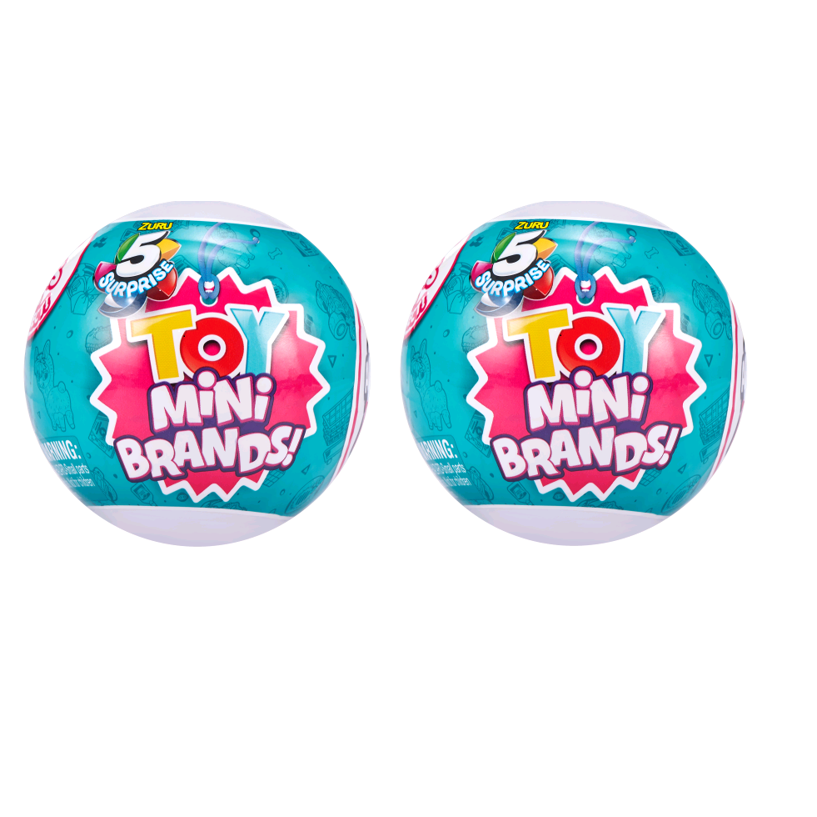 5 Surprises - Mini Brands - Toys - Serie 1 (Wave 2) (2 pcs.)