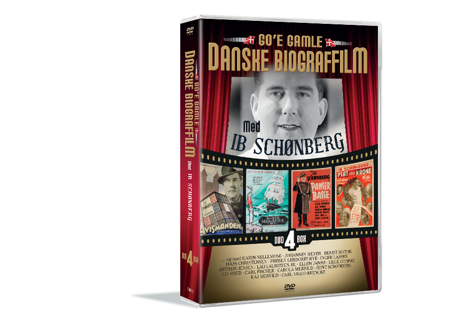 Ib Schønberg - Go'e Gamle Danske Biograffilm 4 DVD BOKS