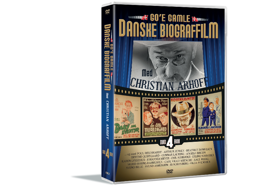 Christian Arhoff - Go'e Gamle Danske Biograffilm (4 disc)