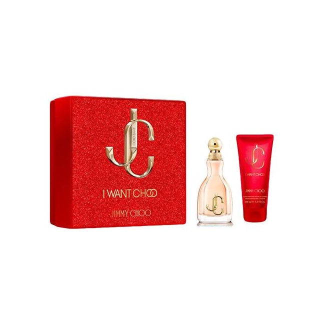 Jimmy Choo - I Want Choo EDP 60 ml + Body Lotion 100 ml - Giftset