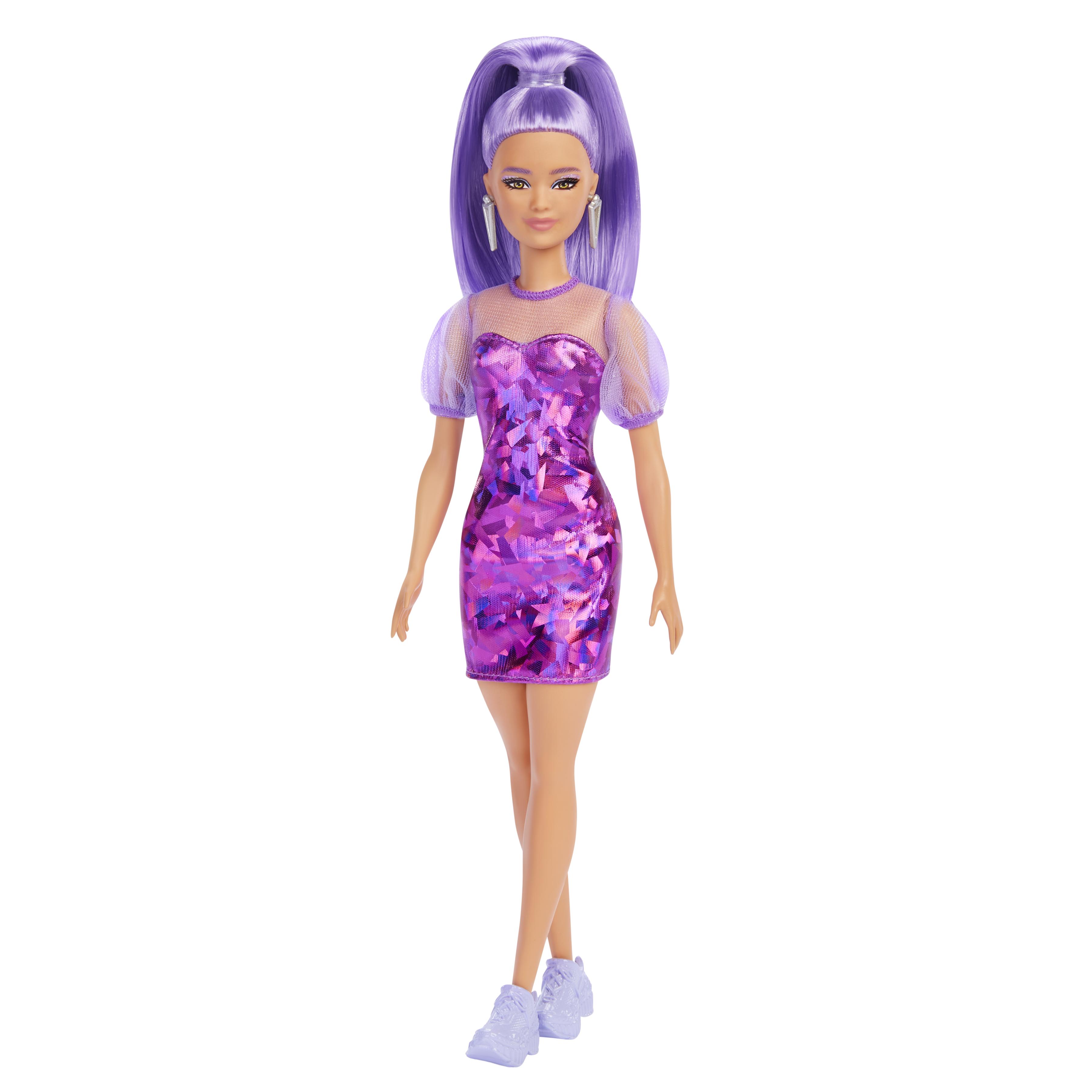 Barbie - Fashionista Doll - Purple Monochrome (HBV12)