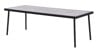 Living Outdoor - Avernakoe Garden Table 220 x 90 cm -  Metal/Aluminium/Glass - Black/Light Grey  (48733) thumbnail-5