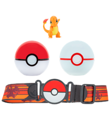 Pokemon - Clip N Go Belt Set - Poké Ball, Premier Ball & Charmander (PKW0233)