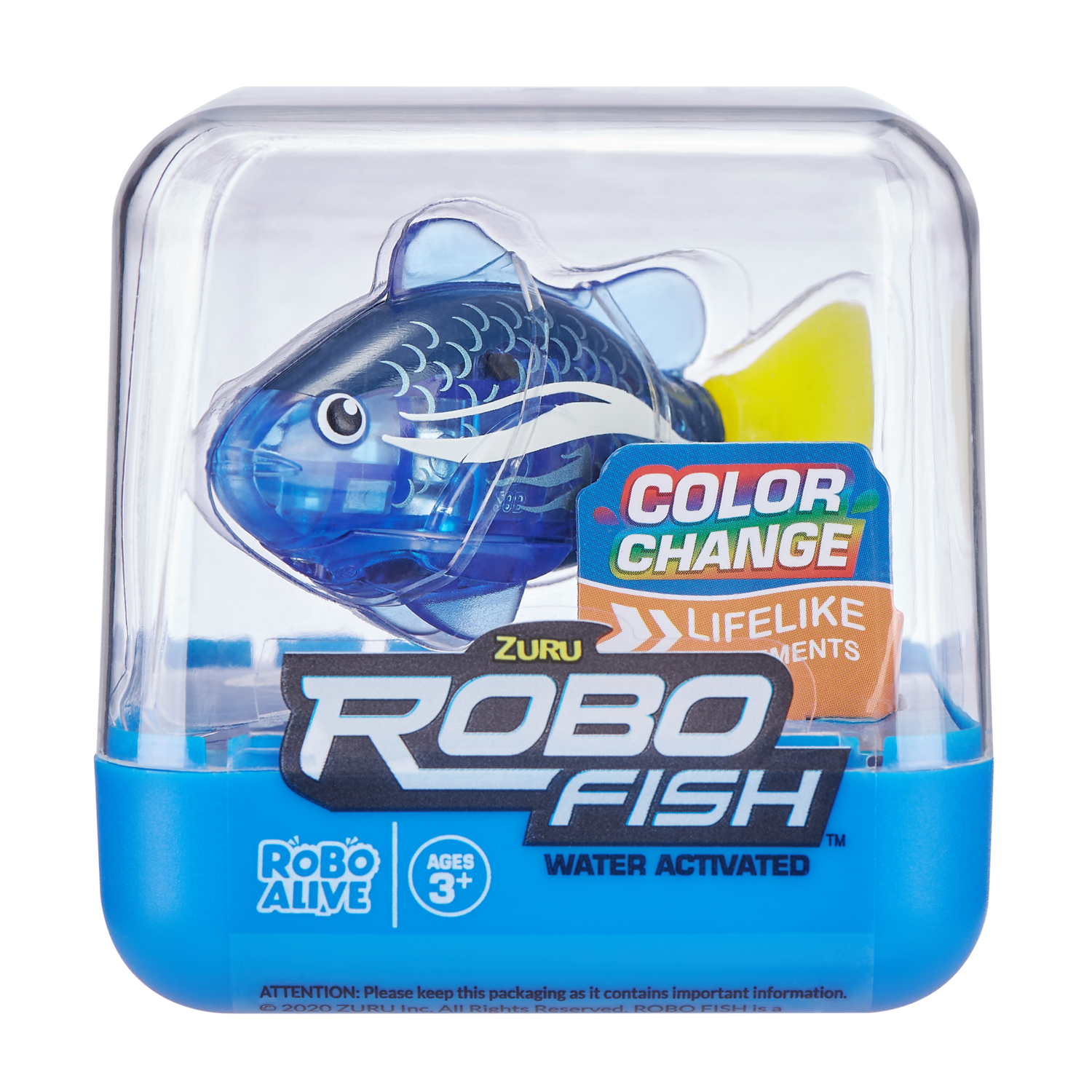Robo Alive - Fish - Blue