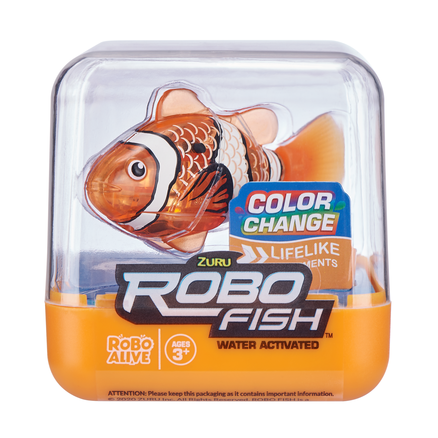 Robo Alive - Fish - Orange