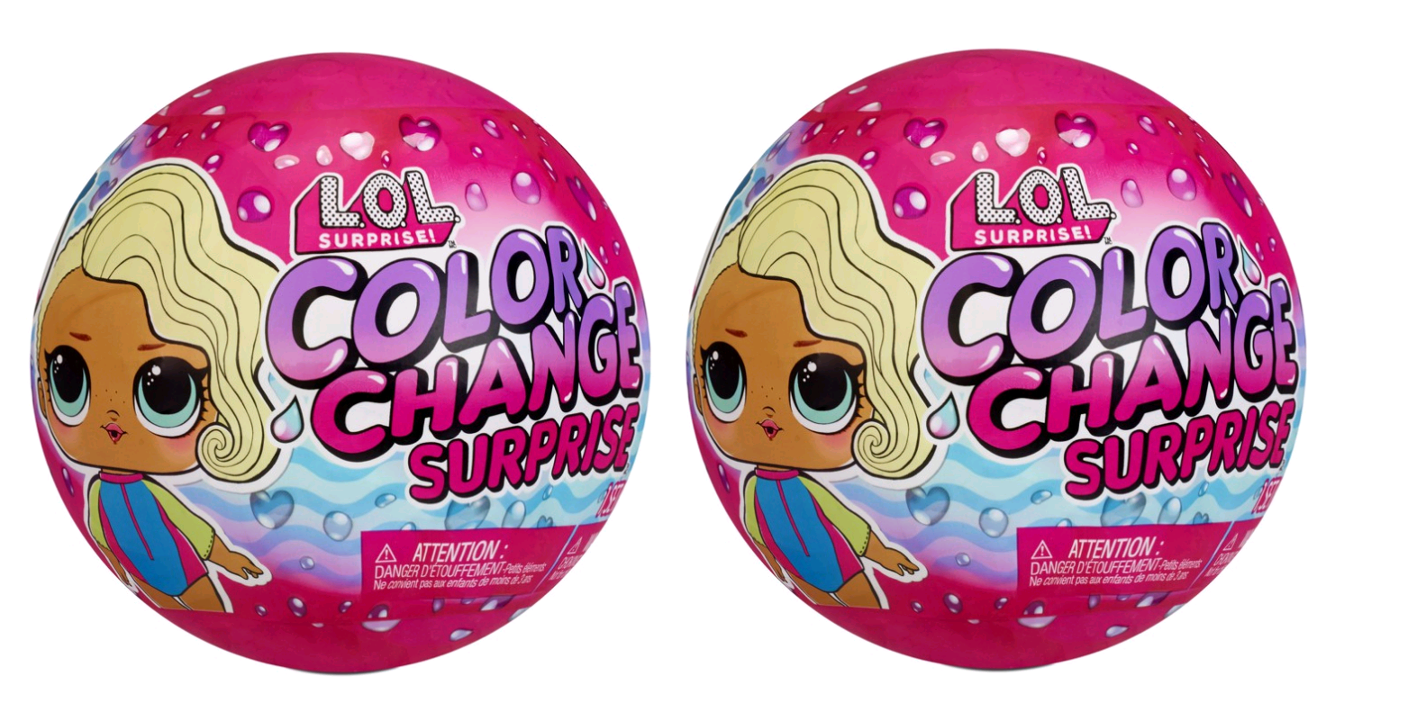 L.O.L. Surprise - Color Change Dolls (577614) (2 pack.)