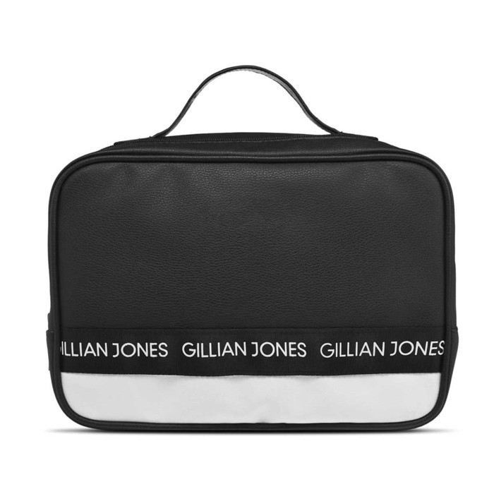 Gillian Jones - Traincase - Black/White