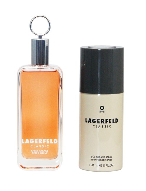 Karl Lagerfeld - Classic Aftershave 100 ml + Deodorant Spray 150 ml - Gavesæt