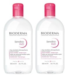 Bioderma - 2 x Sensibio H2O Micellar Solution 500 ml - Micellar Water