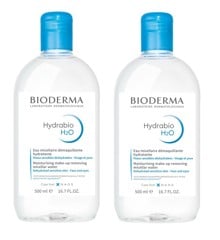 Bioderma - 2 x Hydrabio H2O Micellar Solution 500 ml