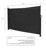Living Outdoor - Kalvoe Pull Fence 3 x 1,4 meter - Aluminium/Polyester - Black (49117) thumbnail-3