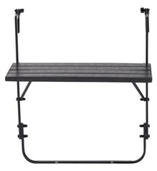 Living Outdoor - Birkholm Altanbord - Metal/Polywood - Sort/Sort præget
