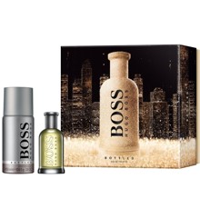 Hugo Boss - Bottled EDT 50 ml + Deo Spray 150 ml - Gavesæt