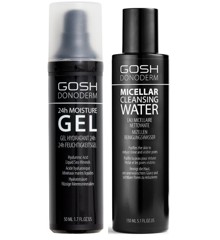 GOSH - Donoderm Micellar Water 50 ml + Moisture Gel 50 ml