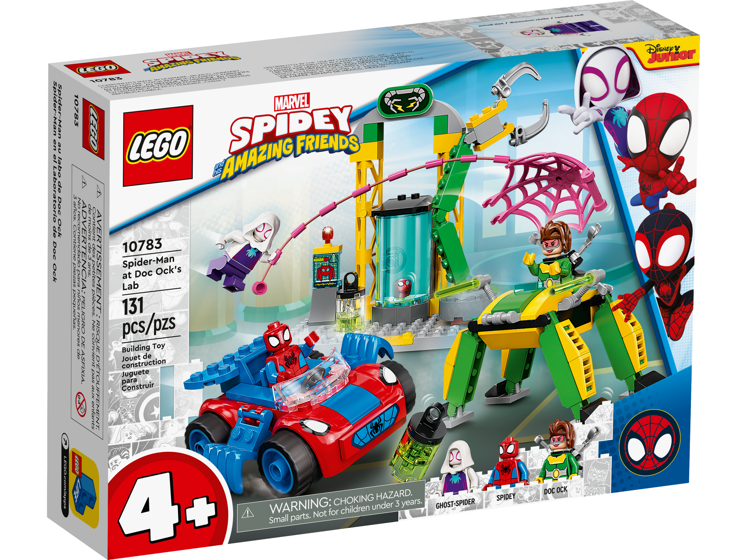 Christchurch kapitalisme Sidelæns Køb LEGO Spider-Man - Doc Ock's laboratorie (10783)