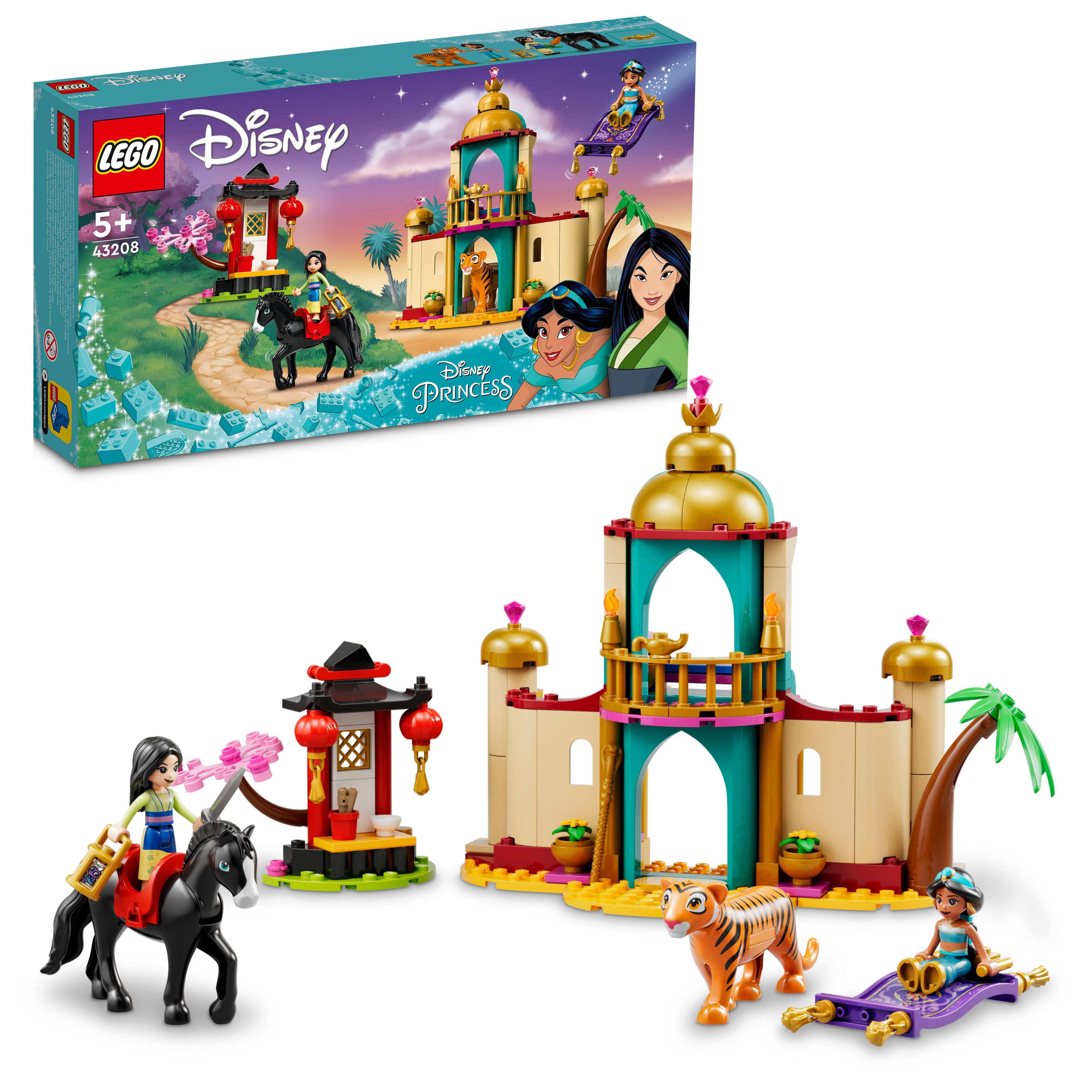 LEGO Disney Prinsesse - Sjasmin og Mulans eventyr (43208) - Leker