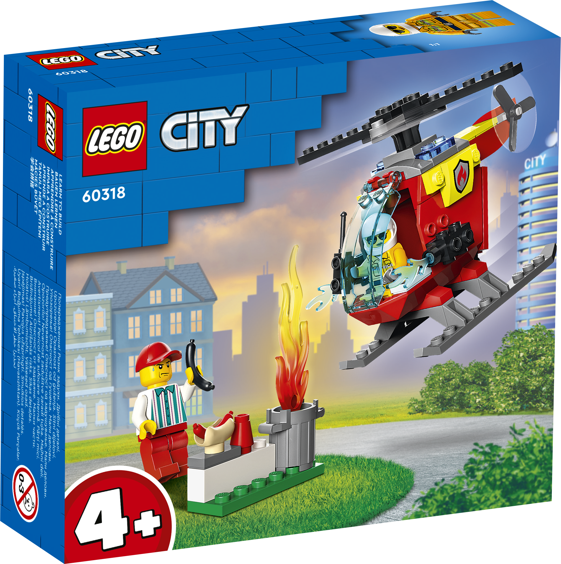 LEGO City - Firefighting Helicopter (60318)