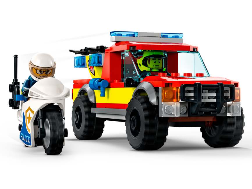 LEGO City - Firefighting and police hunting (60319)